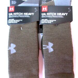 Unisex Under Armour UA Hitch Hearthstone/Steel Boot Socks